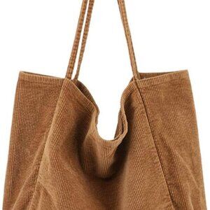 Women Shoulder Bags Corduroy Bag Handbag Work Bags Hobo Tote Bags